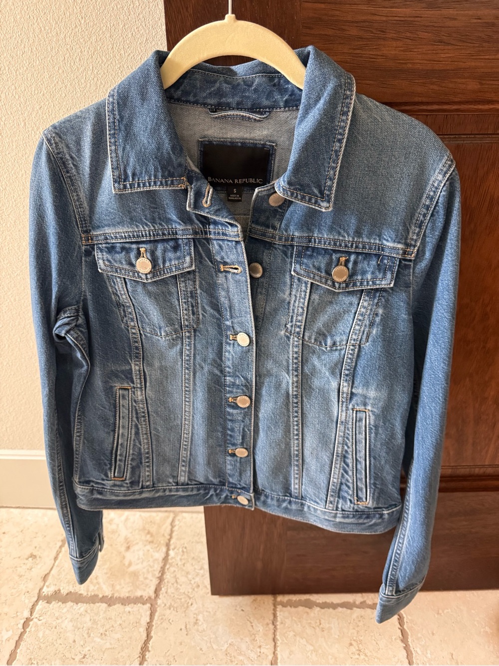 Banana Republic Light Blue Denim Jacket